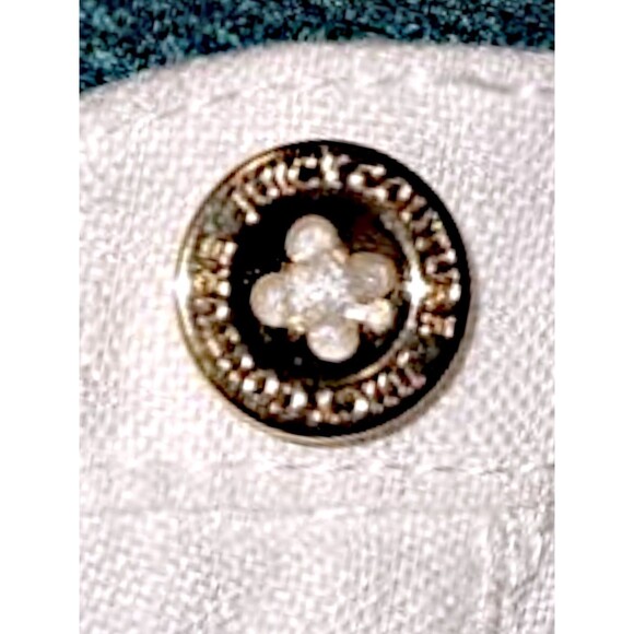 Juicy Couture White 100% Linen CoastalCore Romper with Gold Buttons Size… - Picture 2 of 7